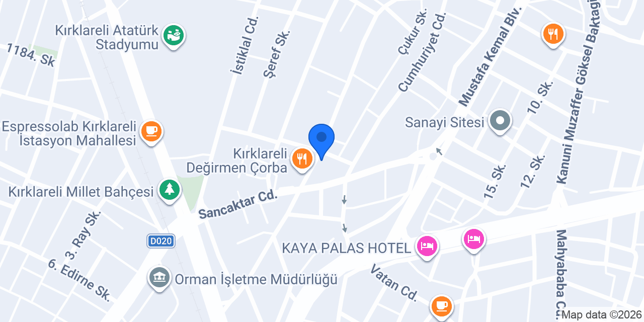 Bulvar Danışmanlık konumu