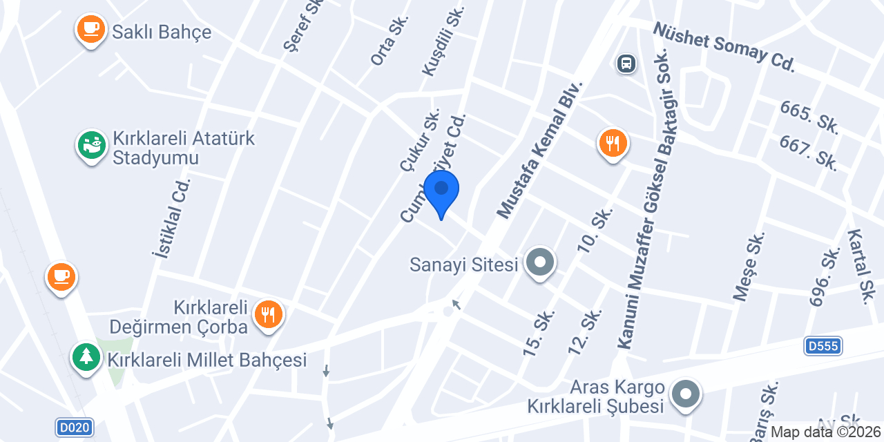 Su dikim evi konumu