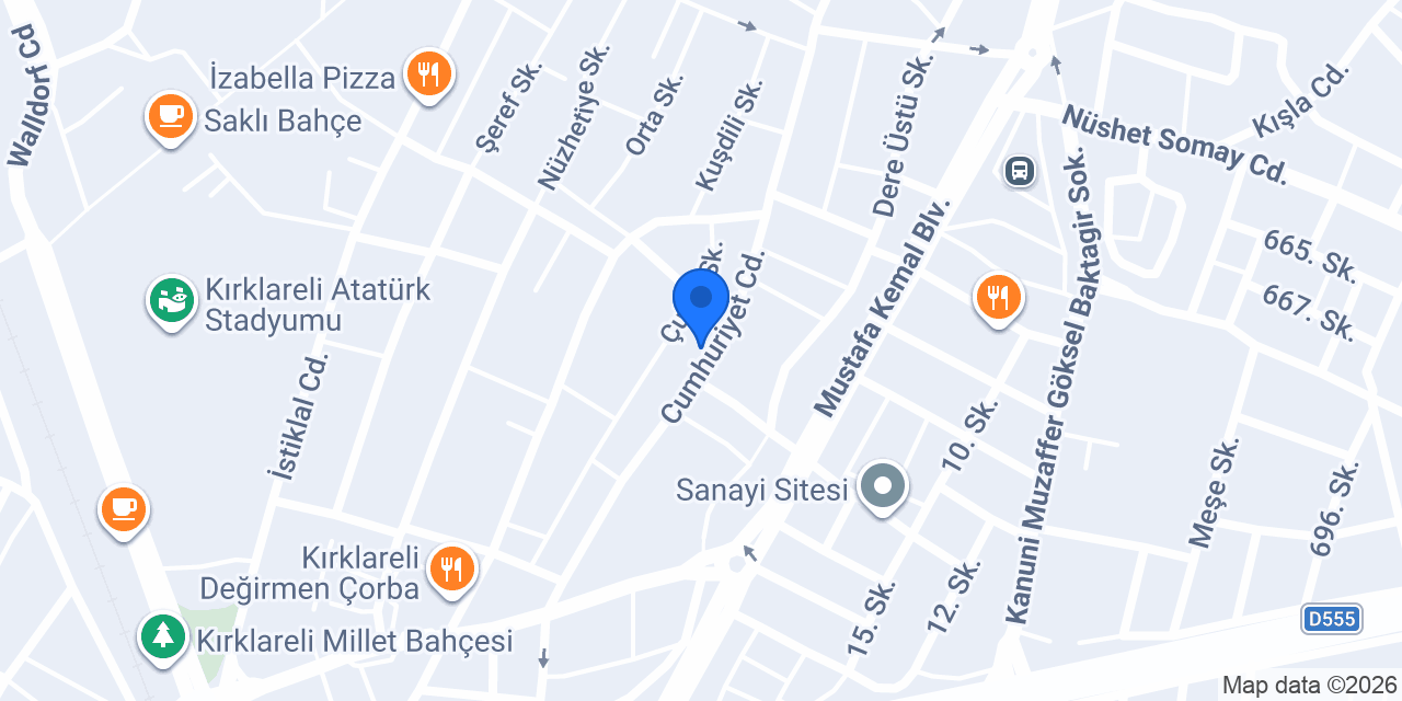 Arçelik Servisi konumu