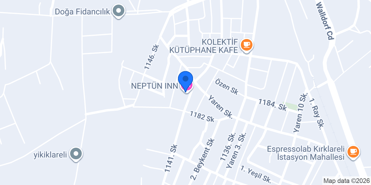NEPTÜN INN konumu