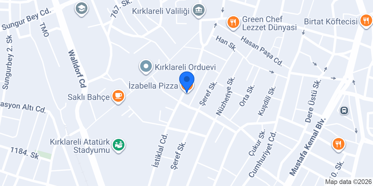 NIGHT Cafe&Bistro konumu