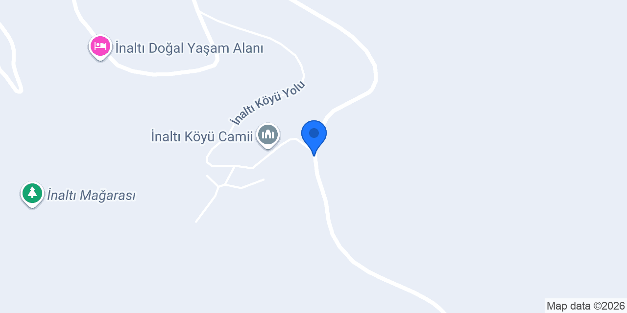 İnaltı Köyü Muhtarlığı konumu