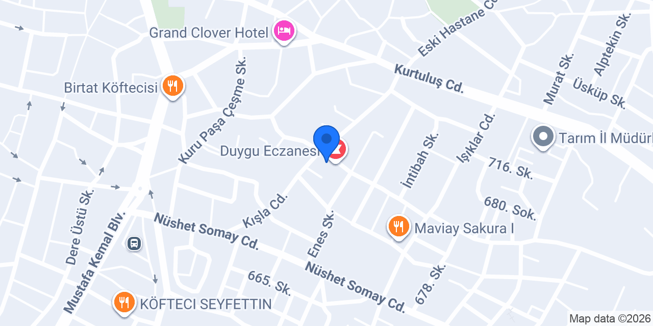 karaca yufkacısı konumu