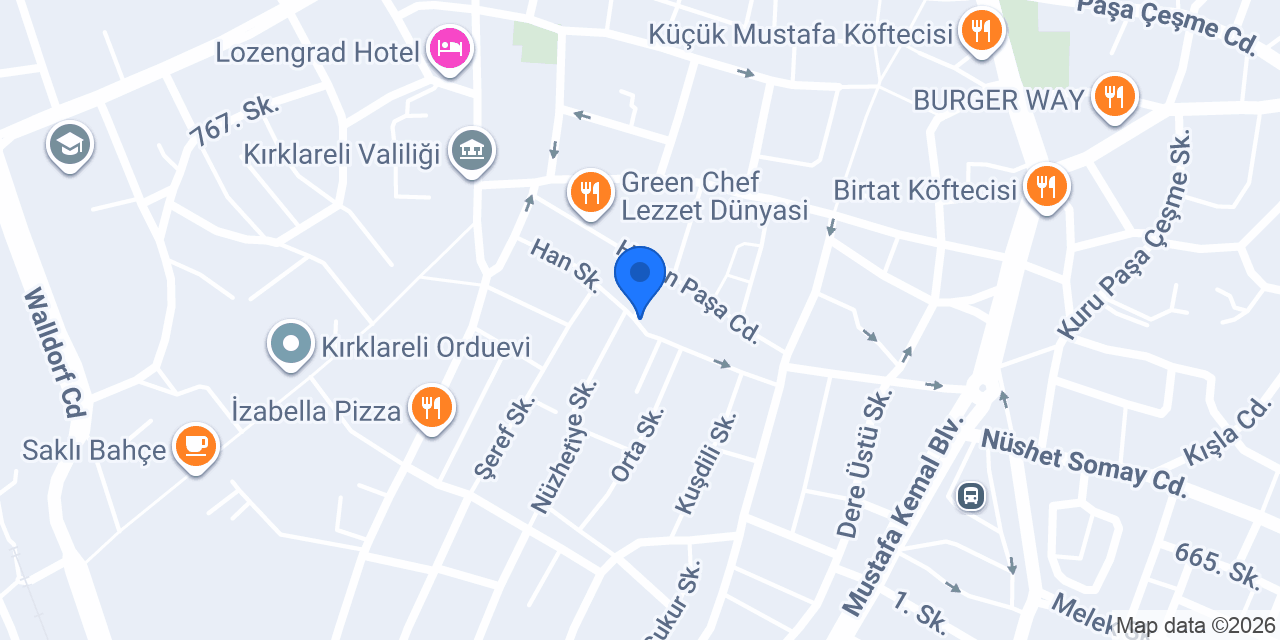 Pinokyo Cafe&Oyun Evi konumu