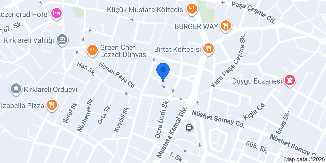 Enes Kutsi Hair Studio konumu