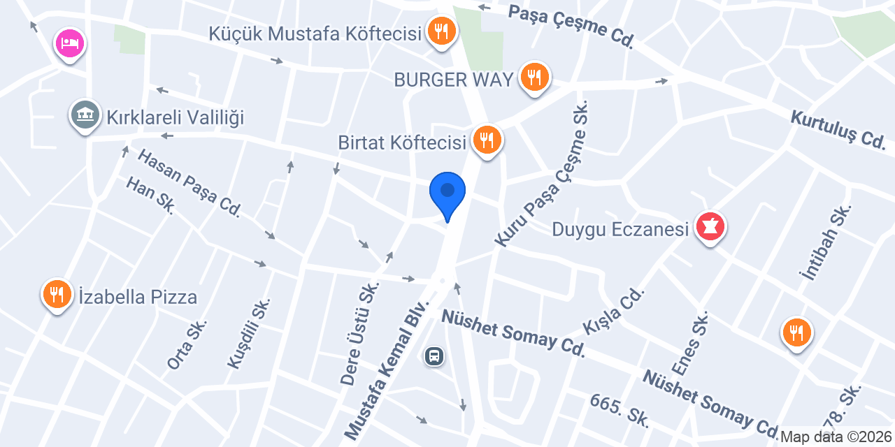 ÖZGEN TAKSİ konumu