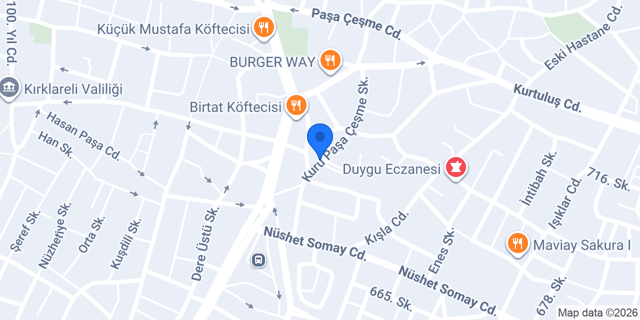 Restt Garage konumu