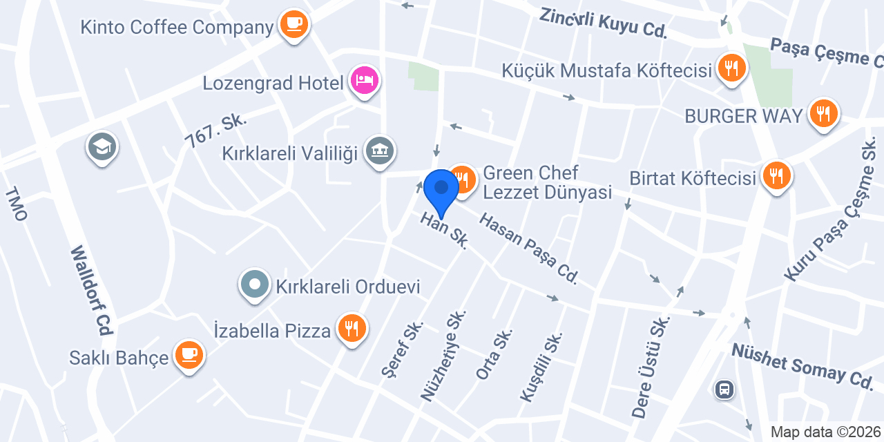 HÇ HAN DÖNER konumu