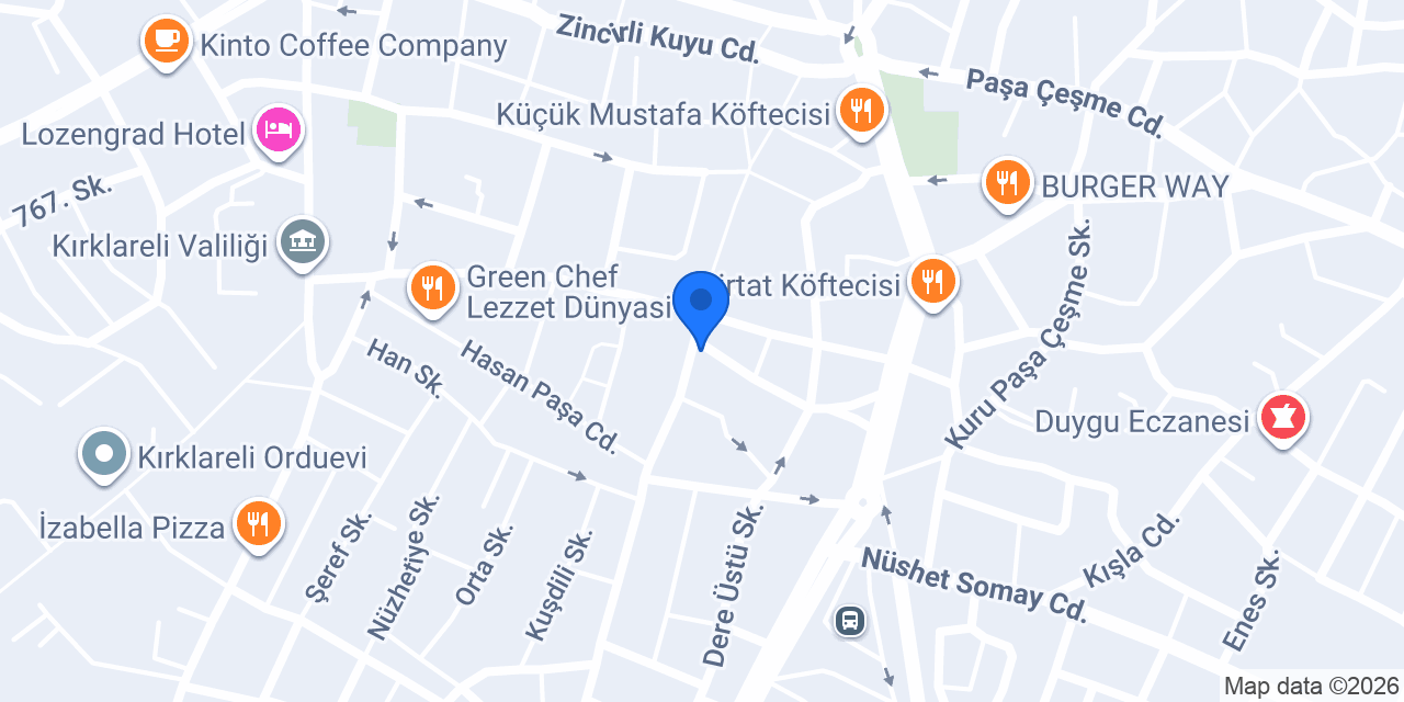 Avukat Bahadır BUZOL konumu