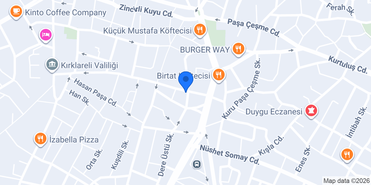 Lider Sürücü Kursu konumu