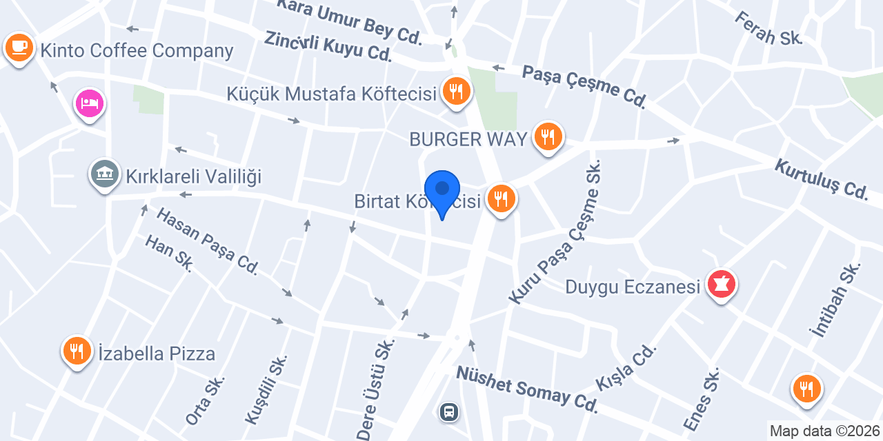 Dr. Gamze Ece Sevinç konumu