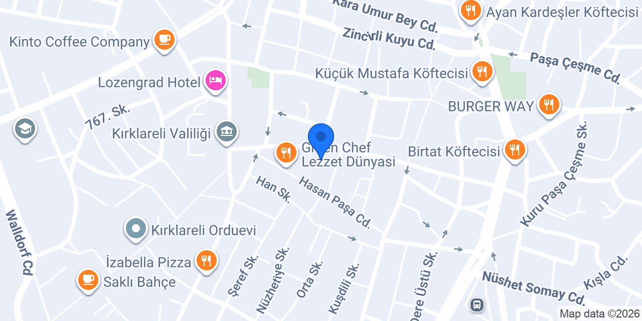 Metro Turizm konumu