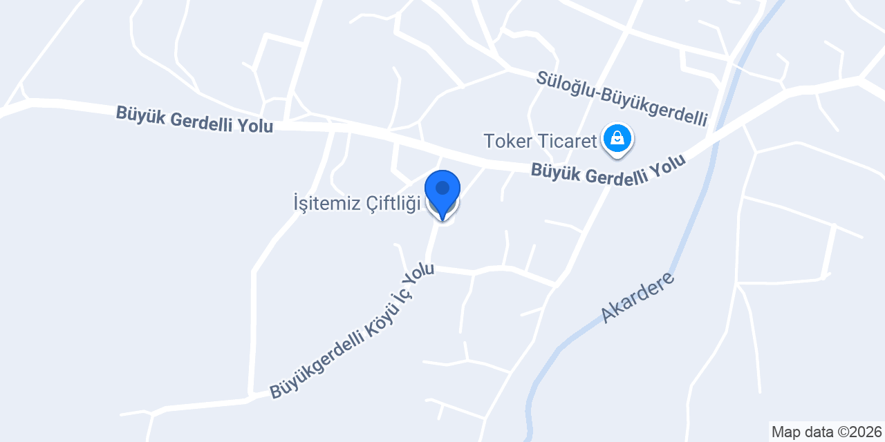 İşitemiz Çiftliği konumu