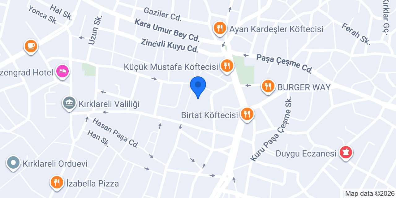 Yurdagül Terzi konumu