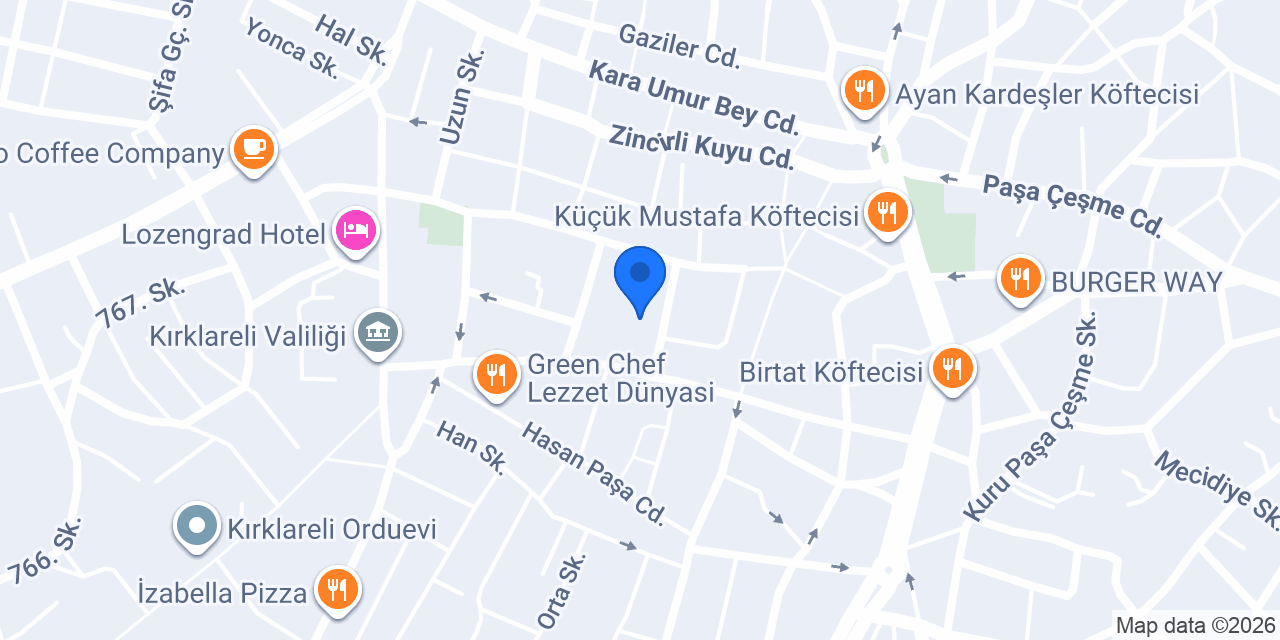 Avukat İrem KURBAN konumu