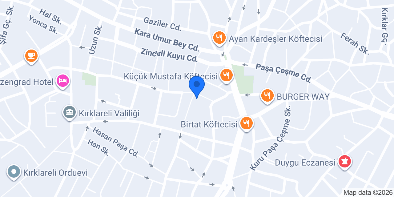 Karaca konumu