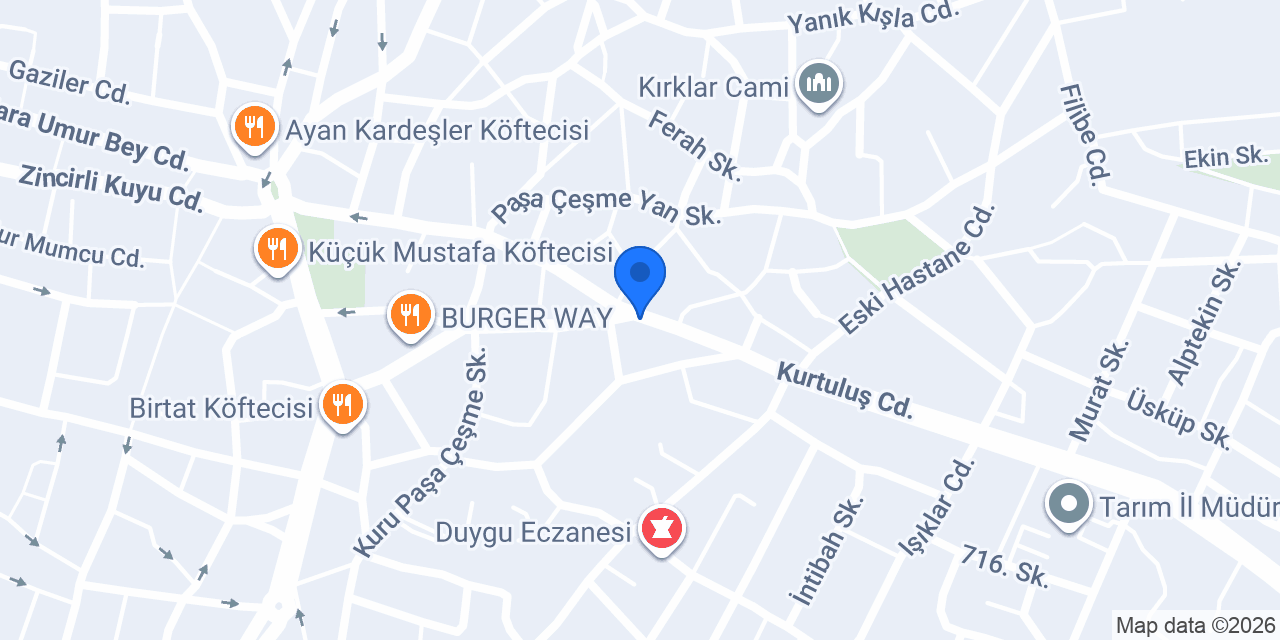 Selin Bayan Kuaförū konumu