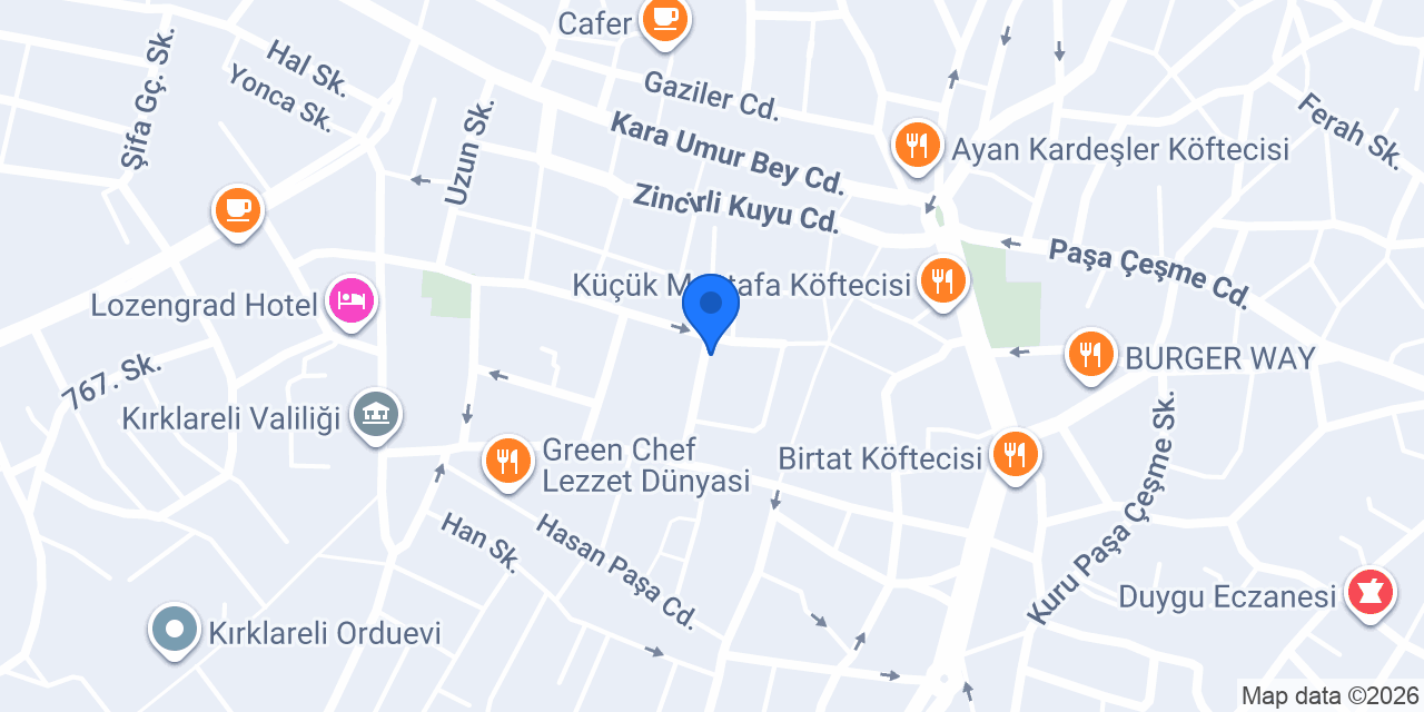 Gala Aksesuar konumu