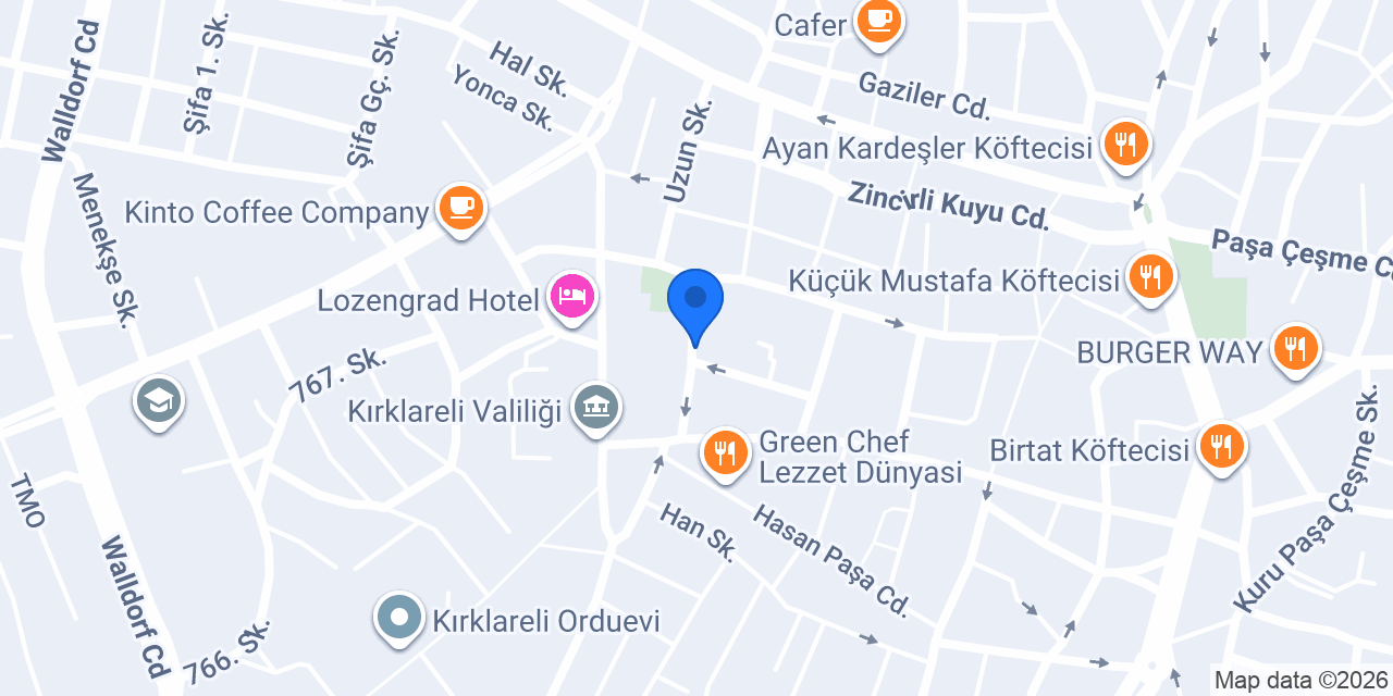 Rota Meze Sandviç konumu
