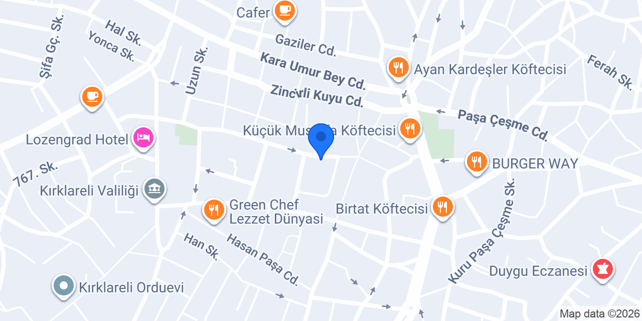 Ciğercim Restaurant konumu