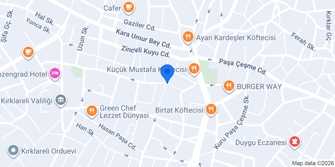 Nurten Öztuğran Kasap konumu
