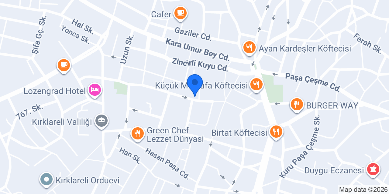 Lilith cafe konumu