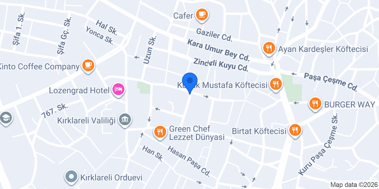 Hasçelik Hukuk & Danışmanlık Bürosu konumu