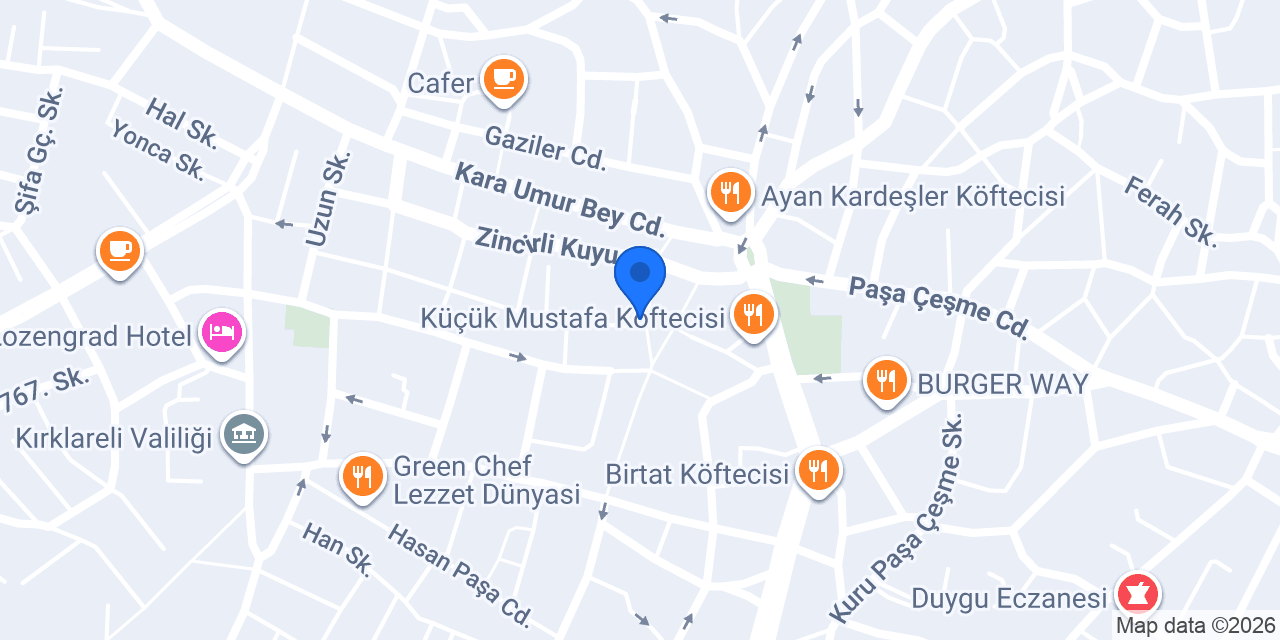 BB Fit Stüdyo Pilates konumu