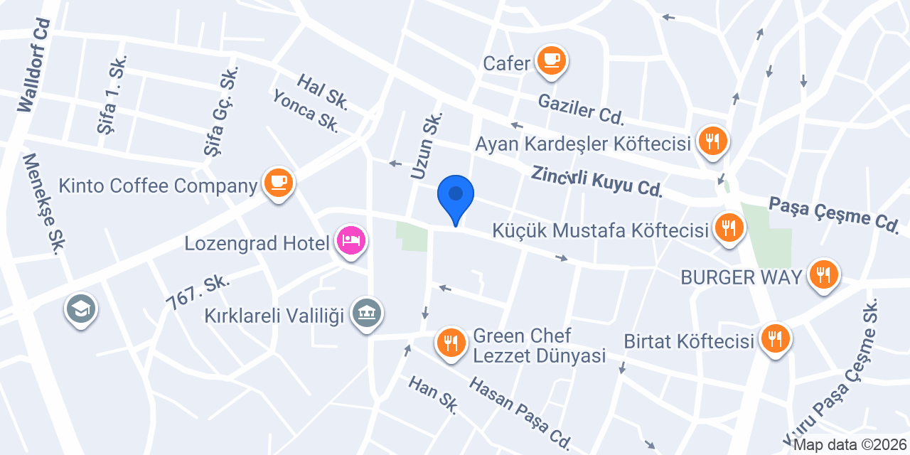DOST CAM PVC konumu