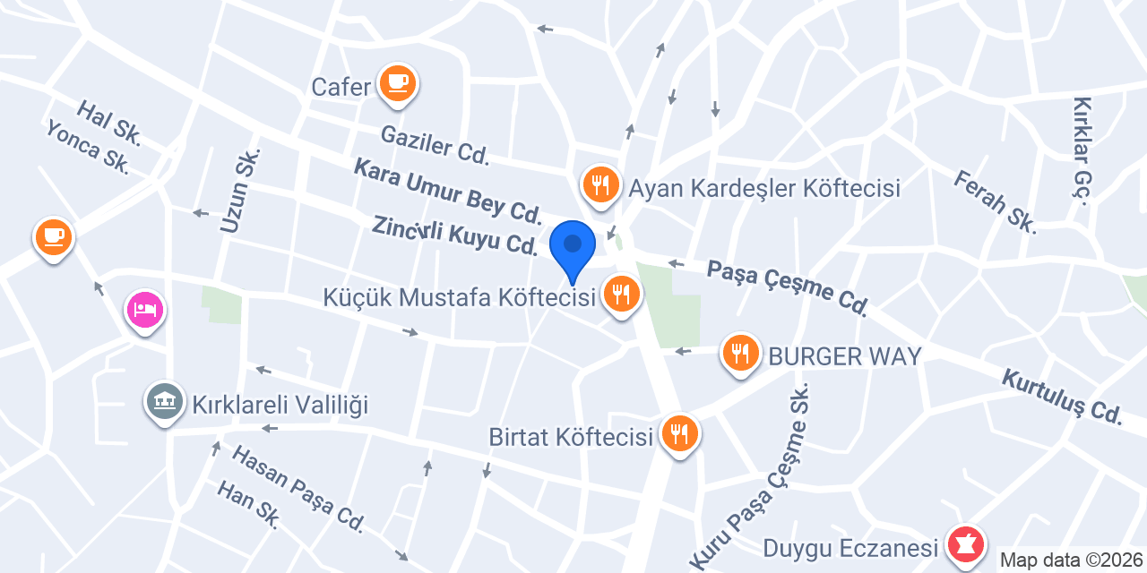 BABÜR RESTAURANT konumu