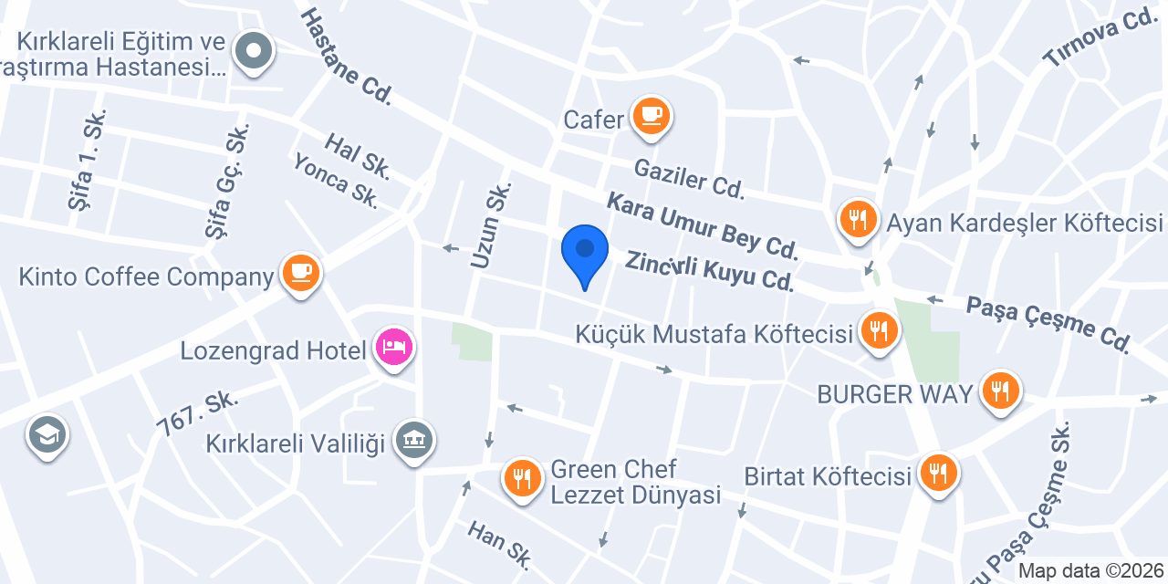 YÜCE İLAÇLAMA konumu