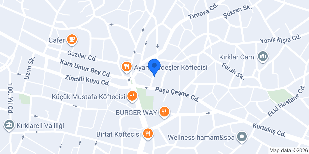 Sestra ev yemekleri konumu