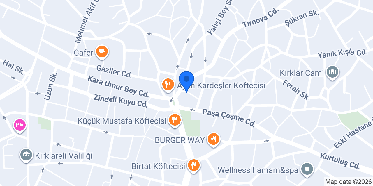 Balkan Kokoreç konumu