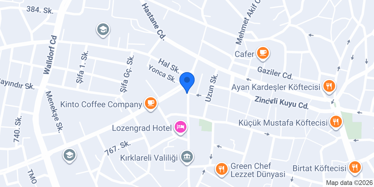 Gündüz Ticaret konumu