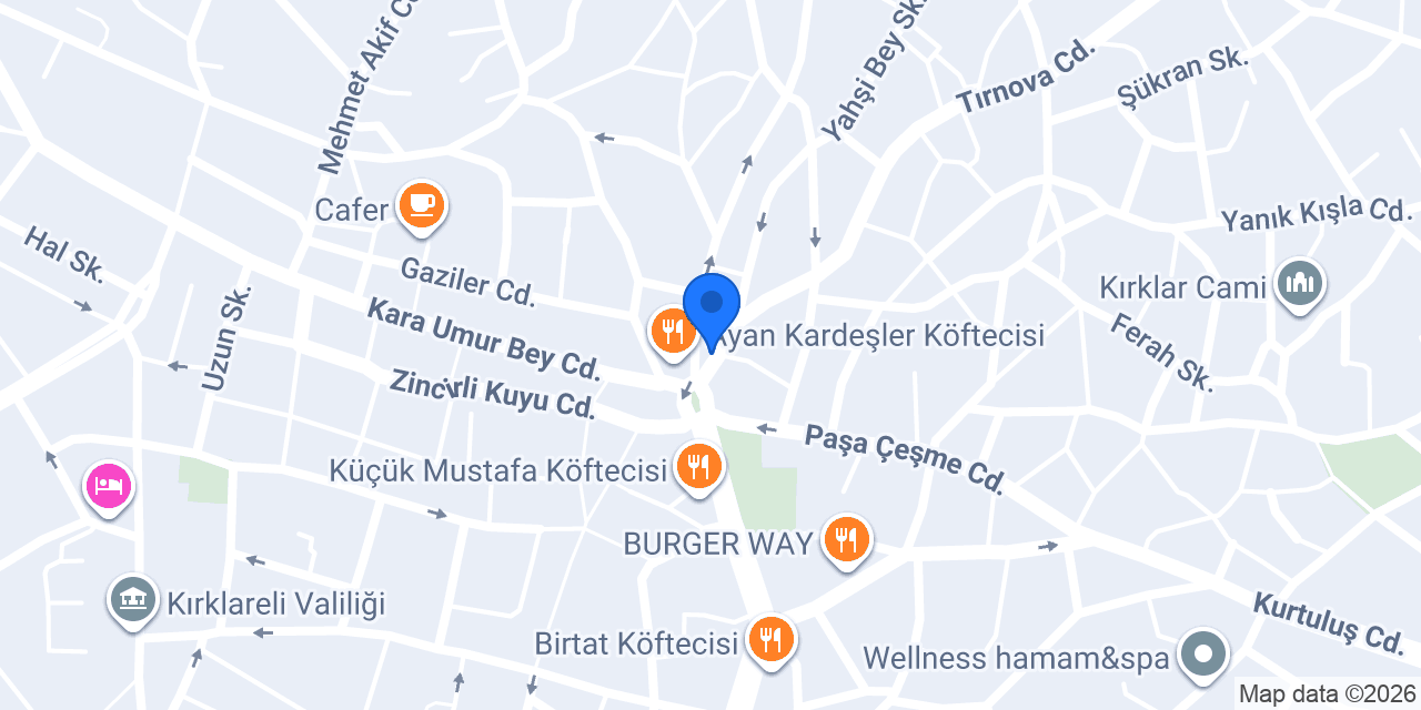 Patstop DÖNER konumu
