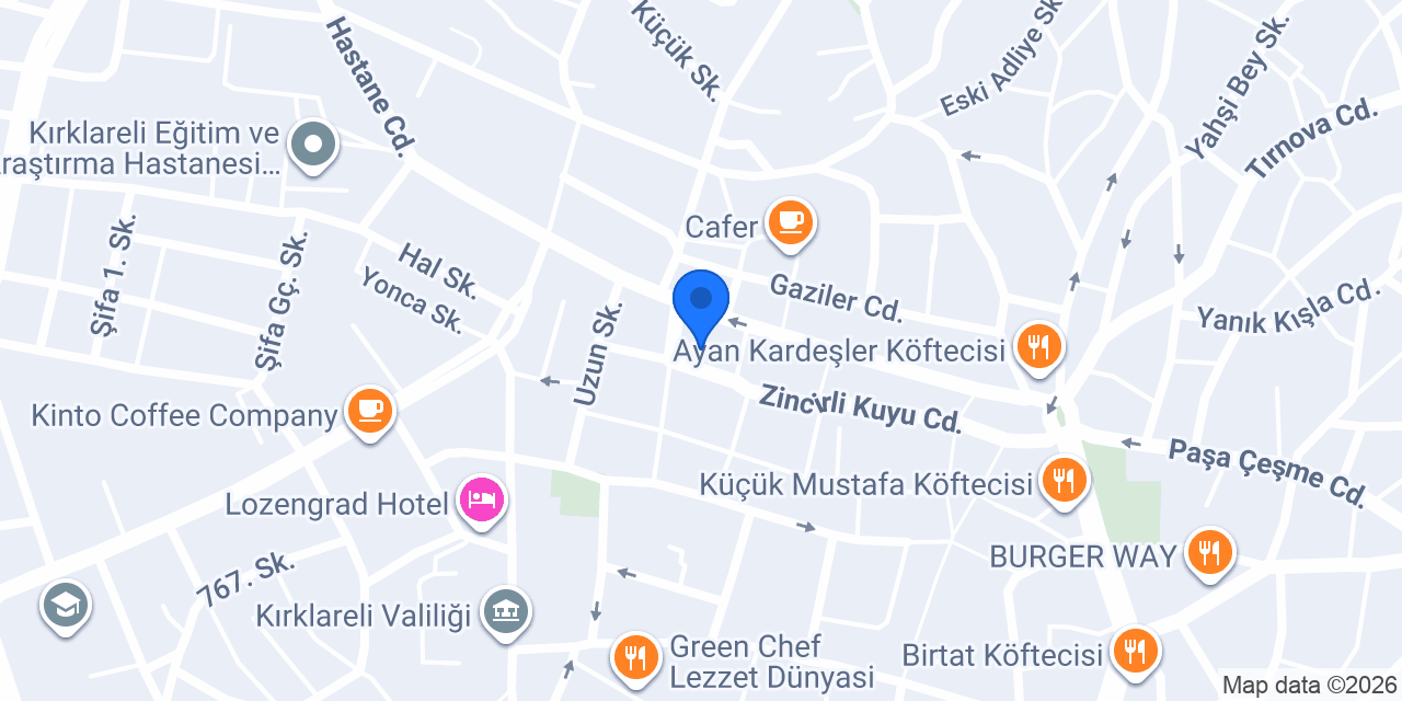 Çorba 24 konumu