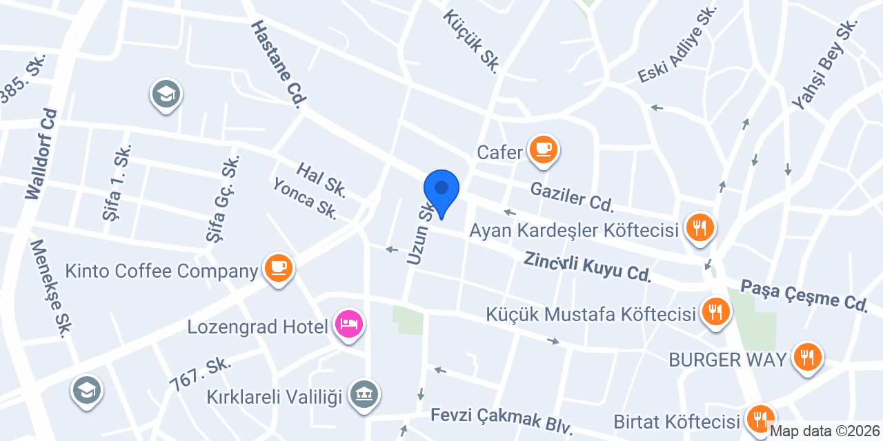 Bambu Çiçekçilik konumu