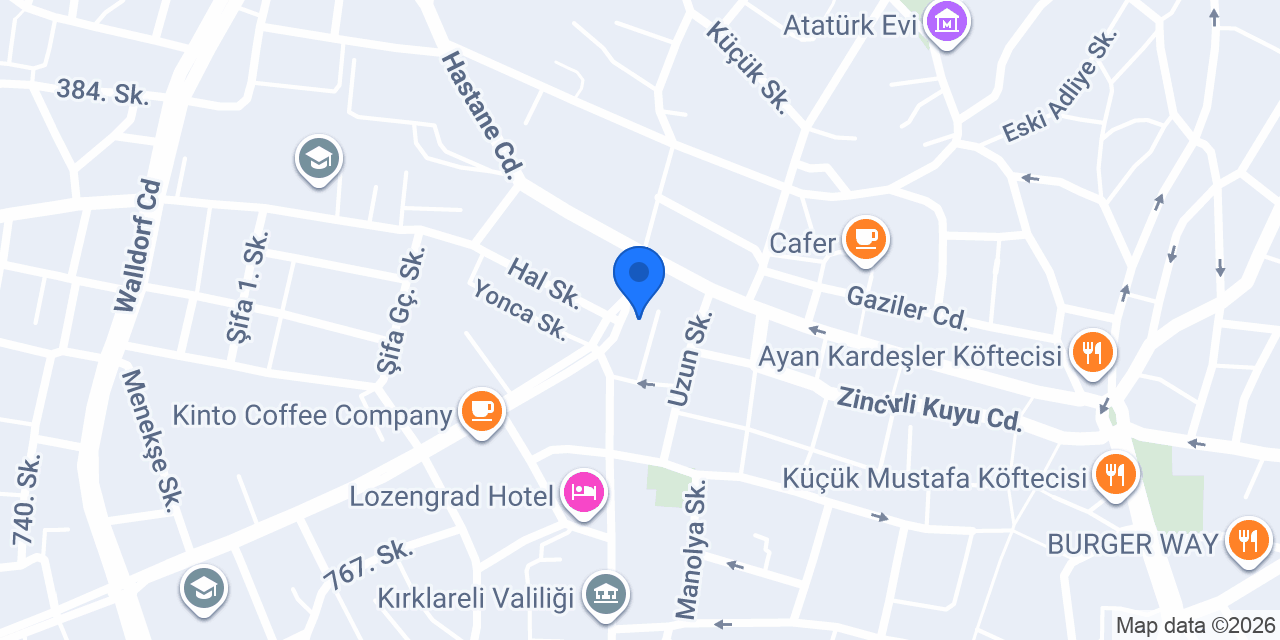Onur Market konumu