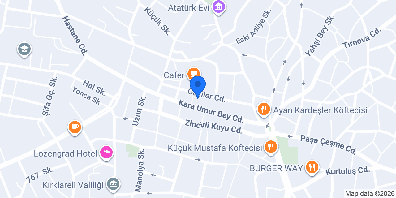 Eroğlu Et Ve Et Ürünleri konumu