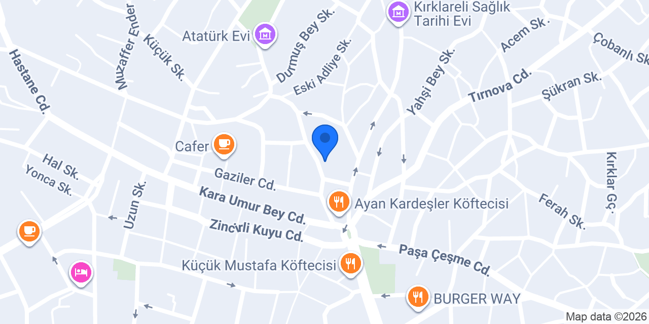 GÖZDE MİMARLIK konumu