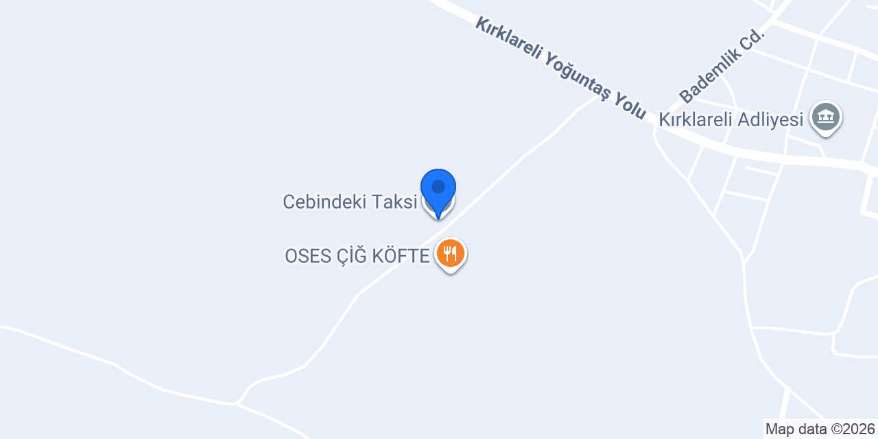 Cebindeki Taksi konumu