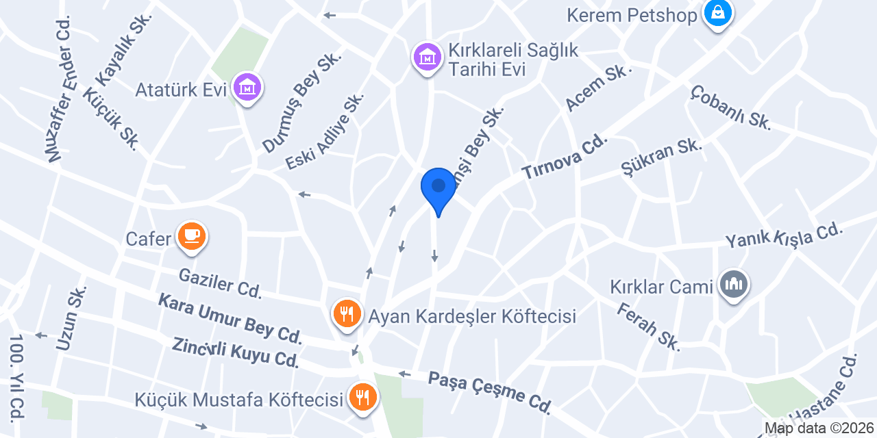 Akkaynak Yapı Market konumu