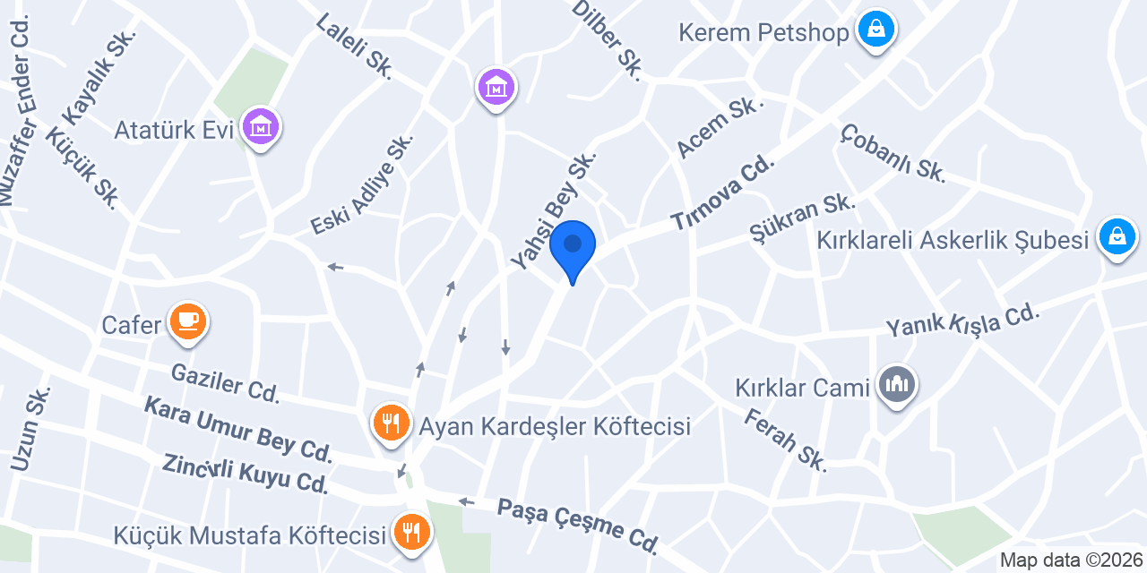 DEKORİS YAPI LTD ŞTİ konumu