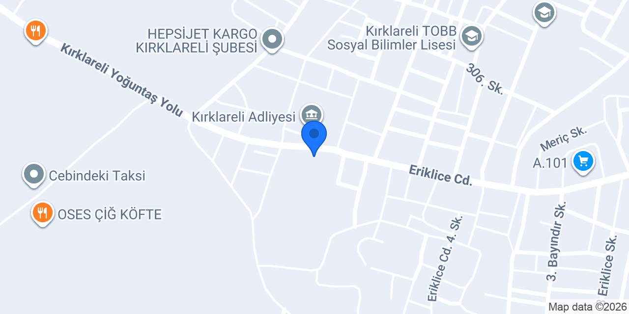 Av. Serhat ŞİŞMANOĞLU konumu