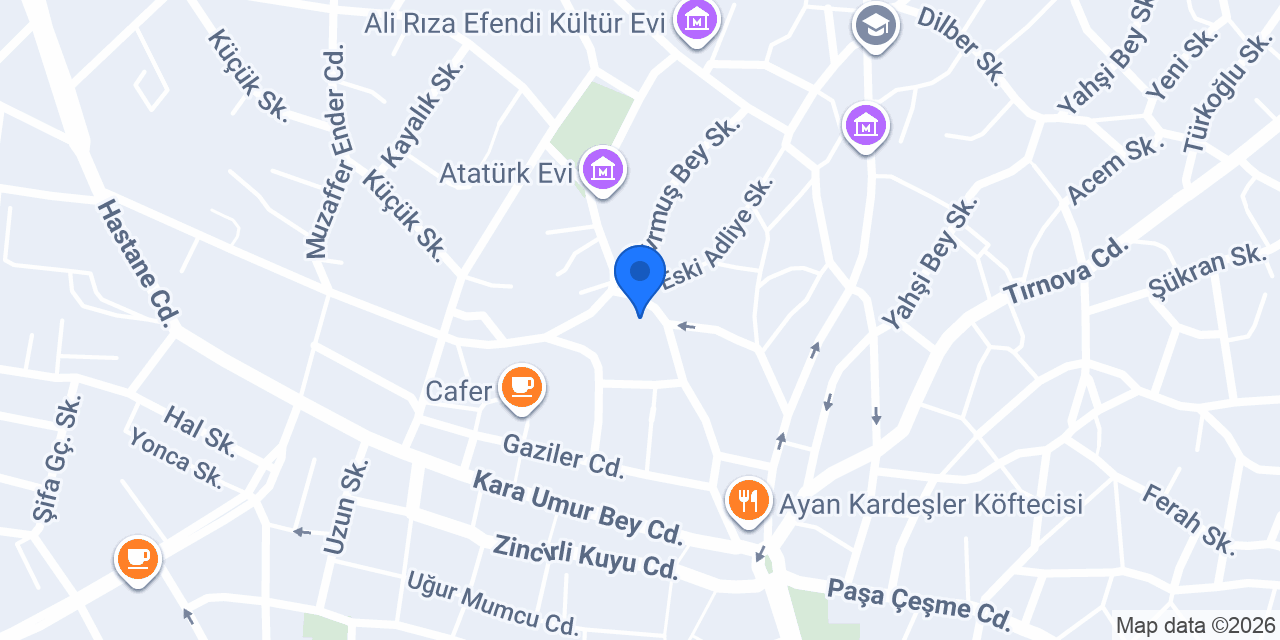 İstif İrish Pub konumu