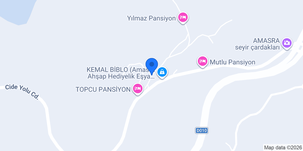 gunter teraslı pansiyon konumu