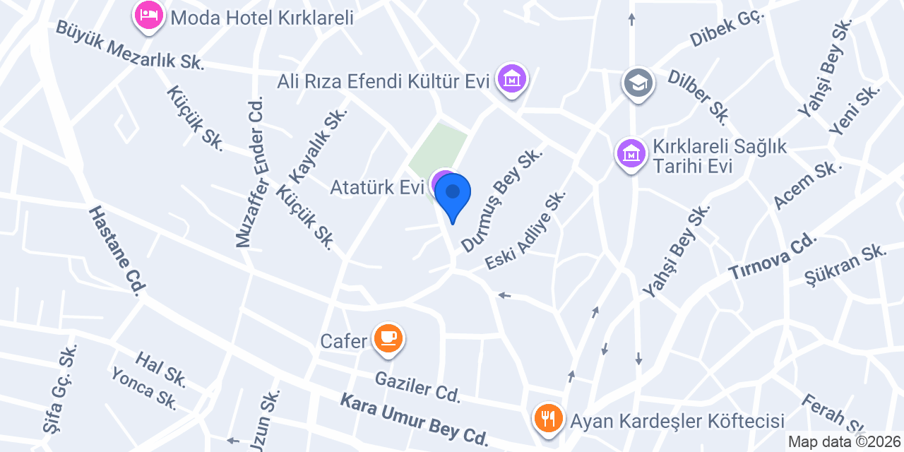 Gusto Celepoğlu Konağı konumu