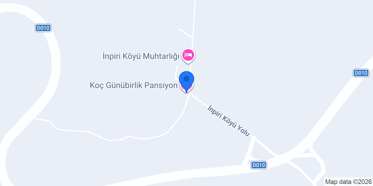 Koç Günübirlik Pansiyon konumu