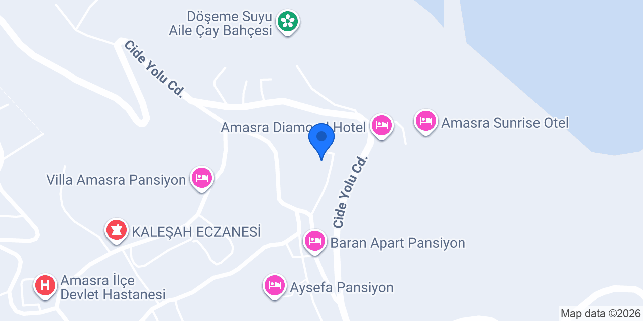 Bilir pansiyon konumu