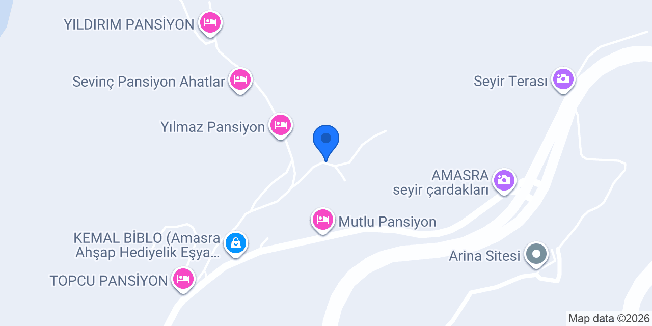 Yıldız pansiyon 3 konumu